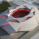 Illustration for article titled The Prospective Designs For The Atlanta Falcons New Stadium Are Crazy
